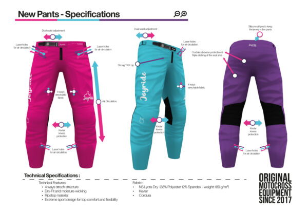 JOYRIDE - Pant - Classic Red - Image 4