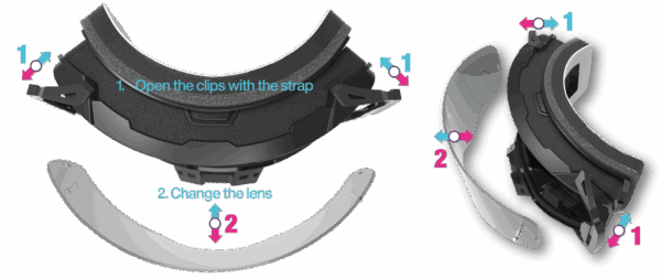JOYRIDE - Goggle - Overview Black/Clear Lens - Image 3