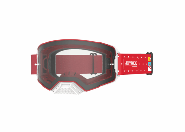 JOYRIDE - Goggle - Overview Red/Clear Lens