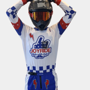 Tenue Stuntman White Echantillon - Jersey : S & Pant : 30 - Image 3