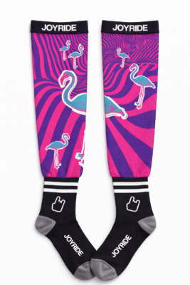 JOYRIDE - Socks - Flamingo Go